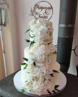 Przy robieniu porządku w telefonie znalazłam zdjęcia wesela które było już jakiś czas temu🙈
Biel, złoto i piękne zielone monstery😍
Tak wyglądało wesele Małgosi i Tomka🙂

Kwiaty od @powiedz.takk🙂

#tortyartystycznekłodzko
#tortyklodzko #tortymałgosi #tortślubny #tortweselny #torty #słodkistół #słodycze #sweets #candybar #cakedecorating #wesele2022 #wesele #weddingcake #wedding #weddingday #paramloda #onaion #kwiaty #monstera